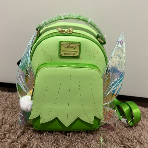 Loungefly Handbags - NWT Loungefly Tinker Bell Backpack
